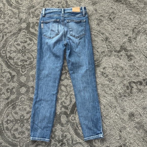 •Petite Paige denim Hoxton crop• - Picture 4 of 7